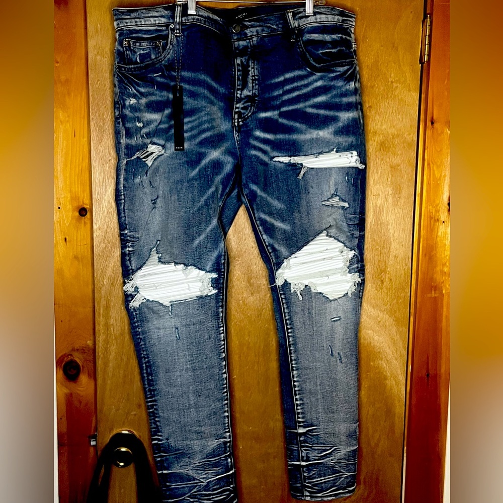 Amiri biker jeans